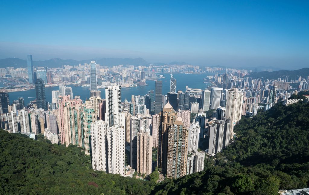 Chris Goldberg Hong Kong Skyline